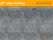 Tablet Screenshot of dayweldingllc.com